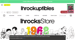 Desktop Screenshot of boutique.lesinrocks.com